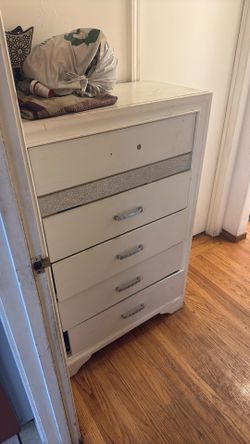 White dresser