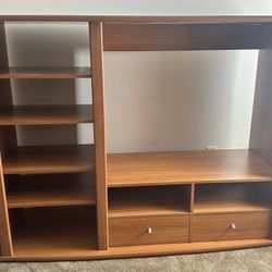 Copenhagen Teak Entertainment Cabinet