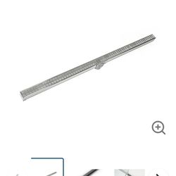 Infinity Drain
60" S-AG 38 Linear Drain Complete Kit with 1 1/2" Wedge Wire Grate