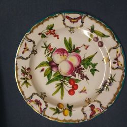Vintage Tin Plates; Unique Collectible Made In England; Asking $10 Each (12 In Stock - 4 Floral & 8 w/Fruits)