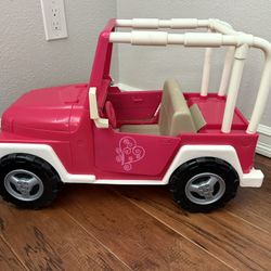 Our Generation Pink Jeep