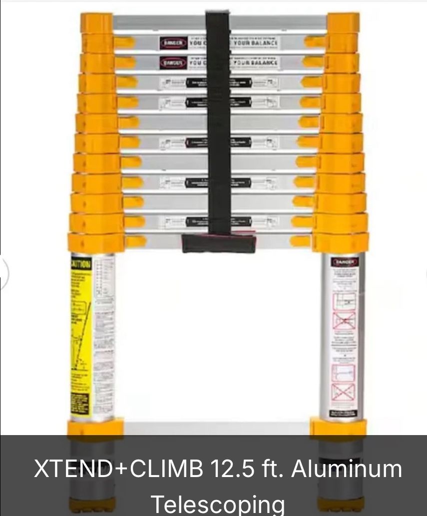 XTEND+CLIMB 12.5 ft. Aluminum Telescoping