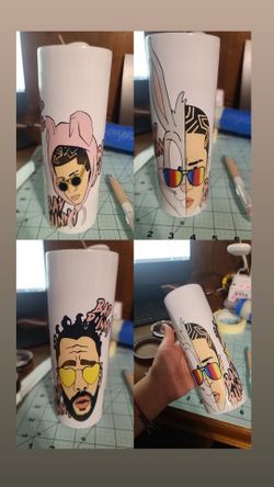 Bad Bunny Tumblers