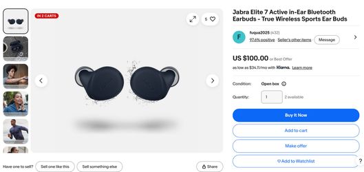 Java Elite 7 Active Headphones