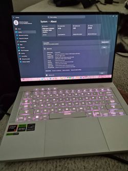 ROG Zepherus G14 (2024) 16gb RAM I RTX 4060| Ryzon 1tb SSD
