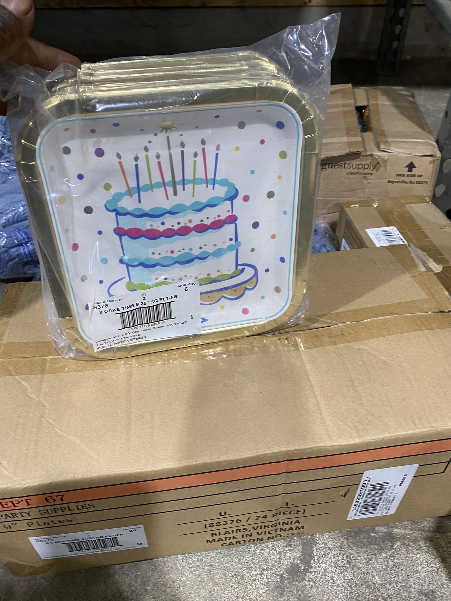 Birthday Plates