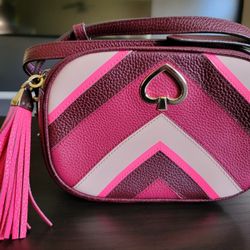 Kate Spade Bags Kate Spade Kourtney Chevron Camera Crossbody 