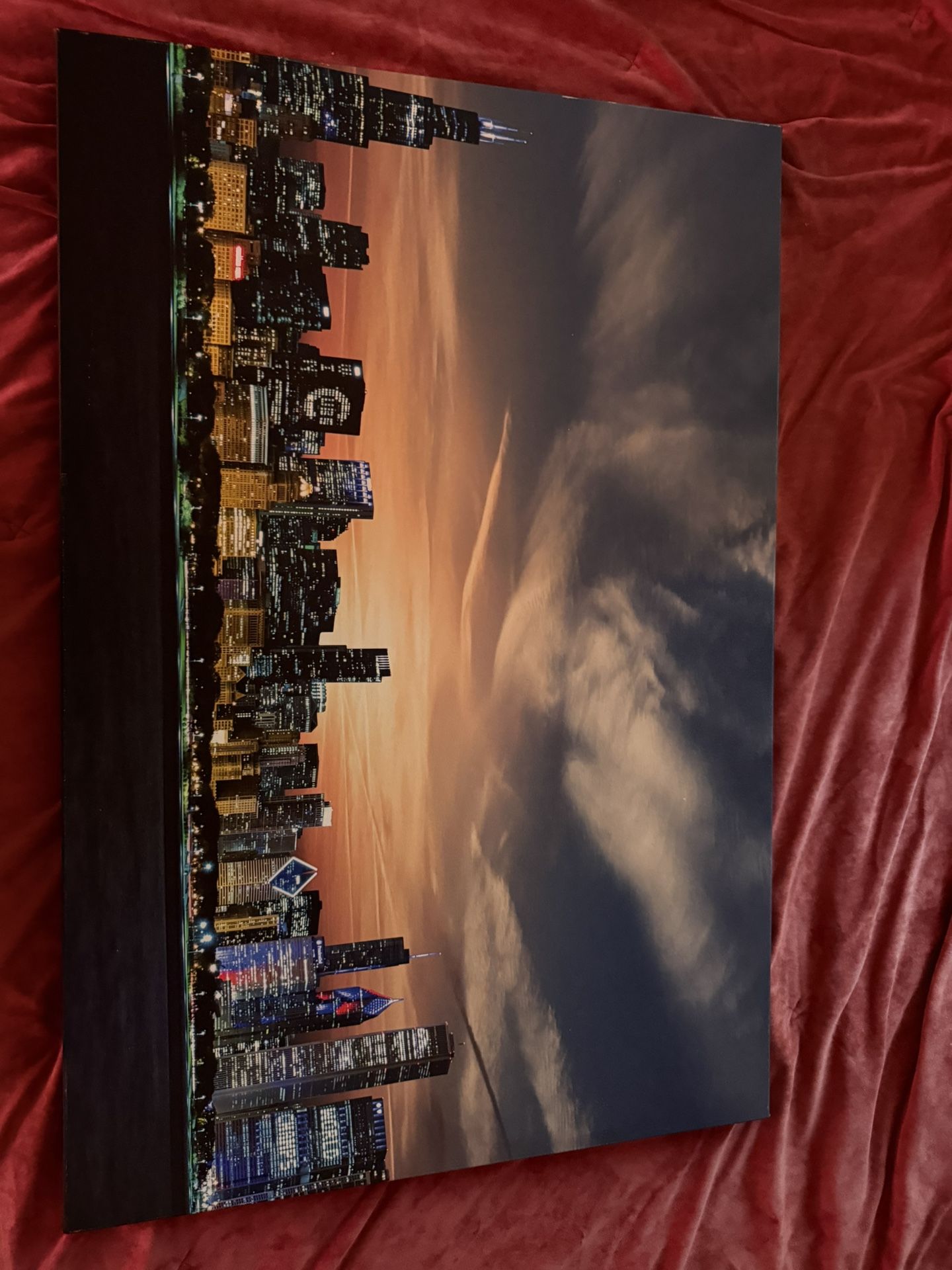 Canvas Art (Chicago Skyline)