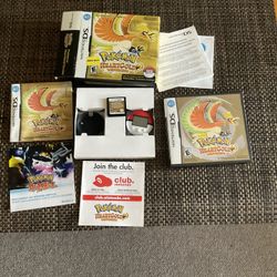 Pokemon HeartGold Big Box (Nintendo DS) Complete CIB w/ Pokewalker* Authentic