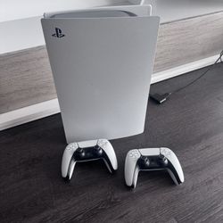 Playstation 5 With 2 Controllers New Condition