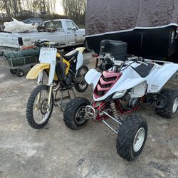 1996 RM 125/ 2005 Raptor 660