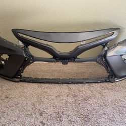 Factory OEM 2018-2020 Toyota Camry Dark Gray Front Bumper Cover 
