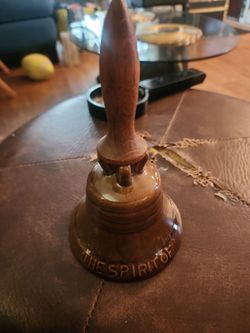 Vintage ceramic Bicentennial hand Bell