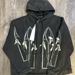 Who Decides War black hoodie sz Large