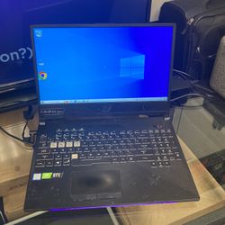 ASUS ROG Strix SCAR II Slim Gaming Laptop GL504 With A Logitech Gaming Keyboard Model G710 Included