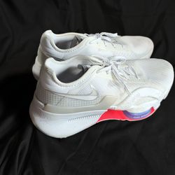 Nike Air Zoom SuperRep 3 Women's 8 Light Gray White Crimson OBO