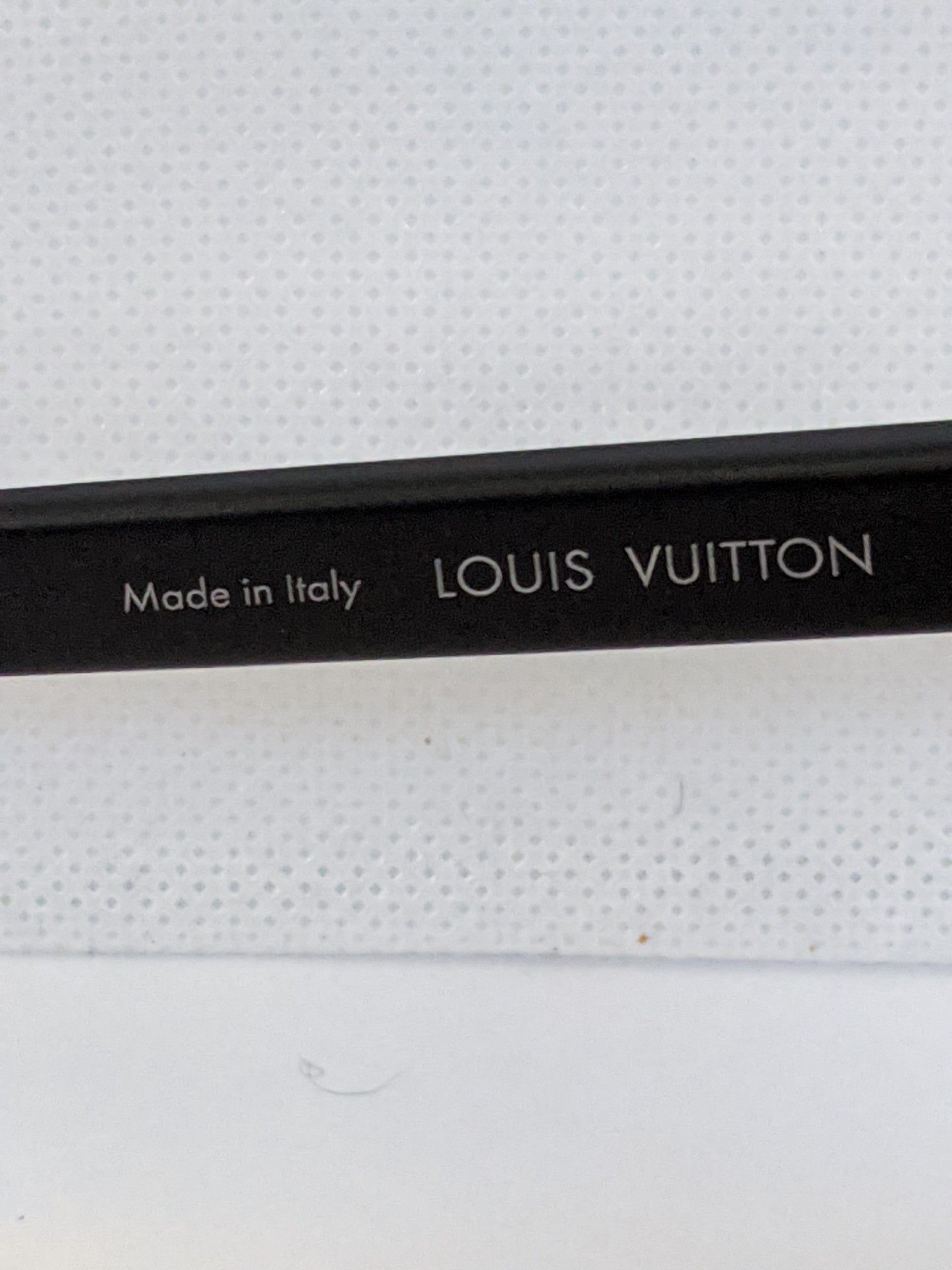 LOUIS VUITTON LV Waimea L Sunglasses Eye Were Plastic Black Z1583E Italy  85RC718