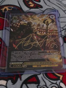 Weiss Schwarz Overlord Ainz SP Autograph Card OVL/SE54-09SP