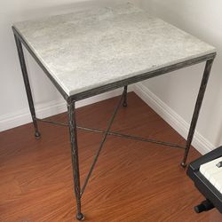 Custom granite and metal Table