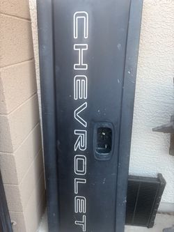 Chevrolet Truck Tailgate Black