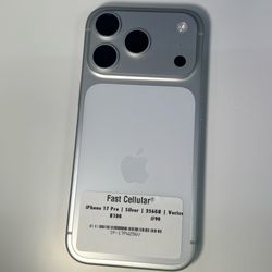 Iphone 17 Pro 256gb Unlocked For Any Carrier Used Like New