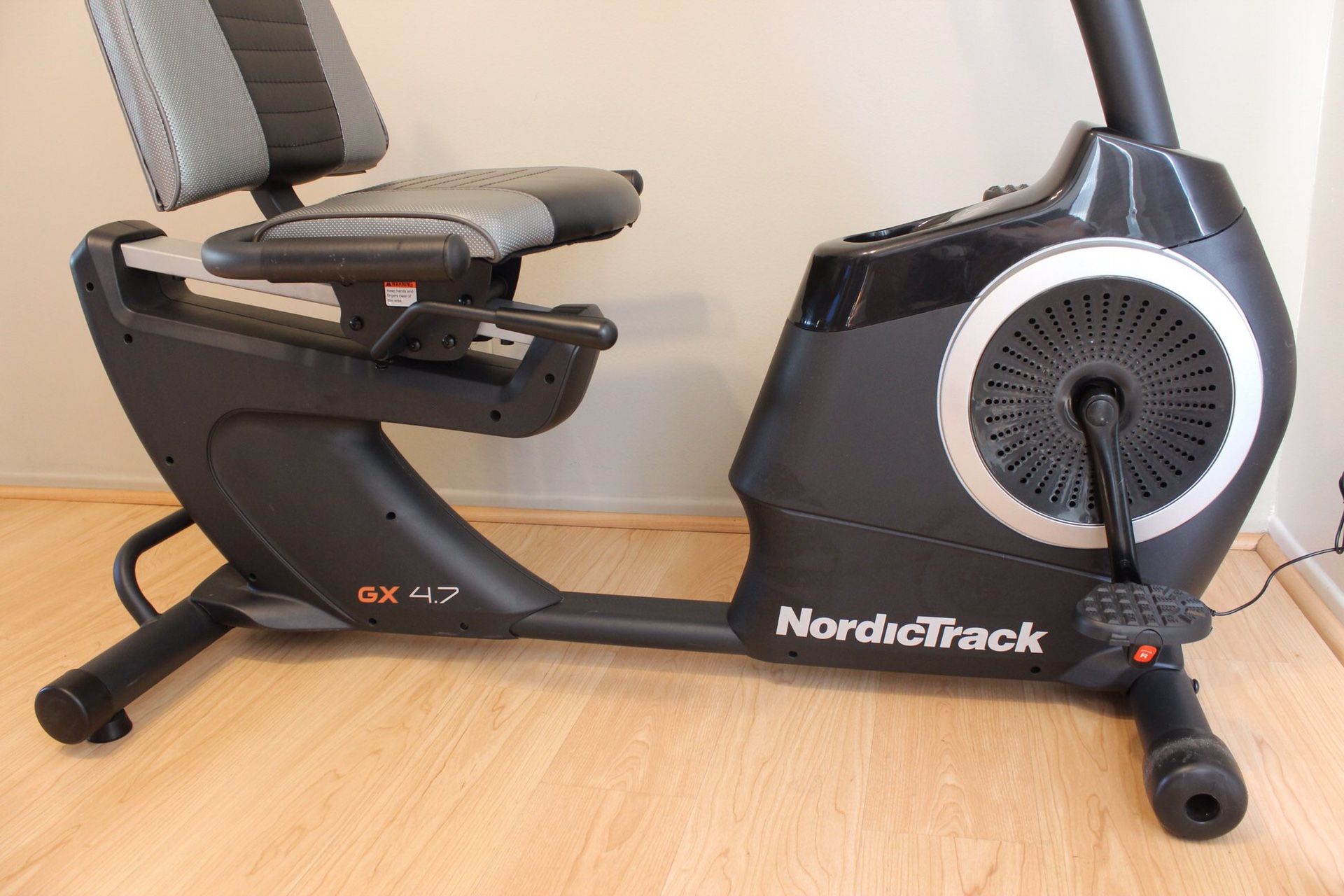 Nordictrack recumbent 2024 bike gx 4.7