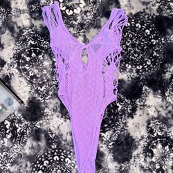 Purple Body Suit