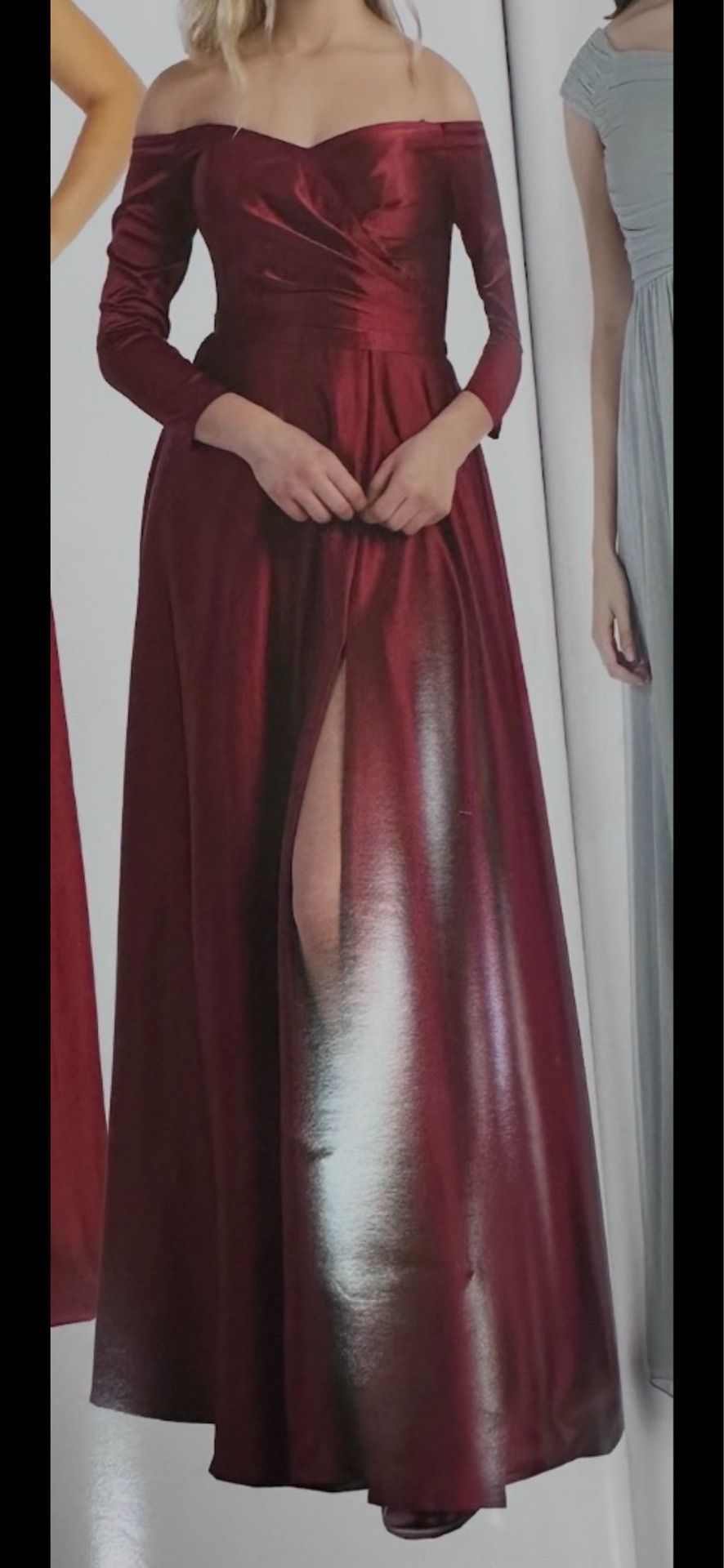 Prom red dress