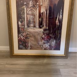 Large Framed Artwork 