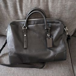 TUMI Leather Briefcase with 13' laptop sleeve