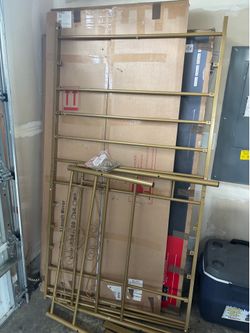 Gold Twin Mattress Frame