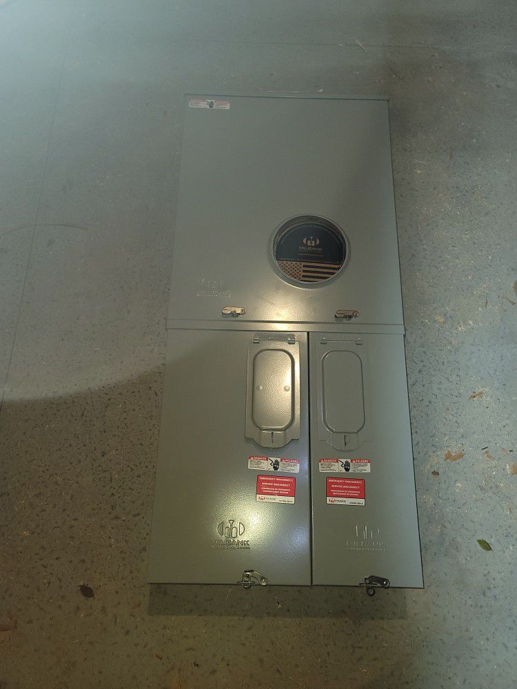 400 amp.meter.panel 320 amps. 2 -200 amp breakers