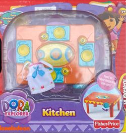 New Dora The Explorer Window Surprises Doll House Kitchen Furniture 2010