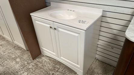 Bathroom vanity white 36 inch