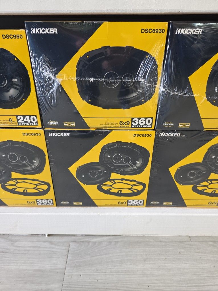 Kicker 6x9 Inch Speakers