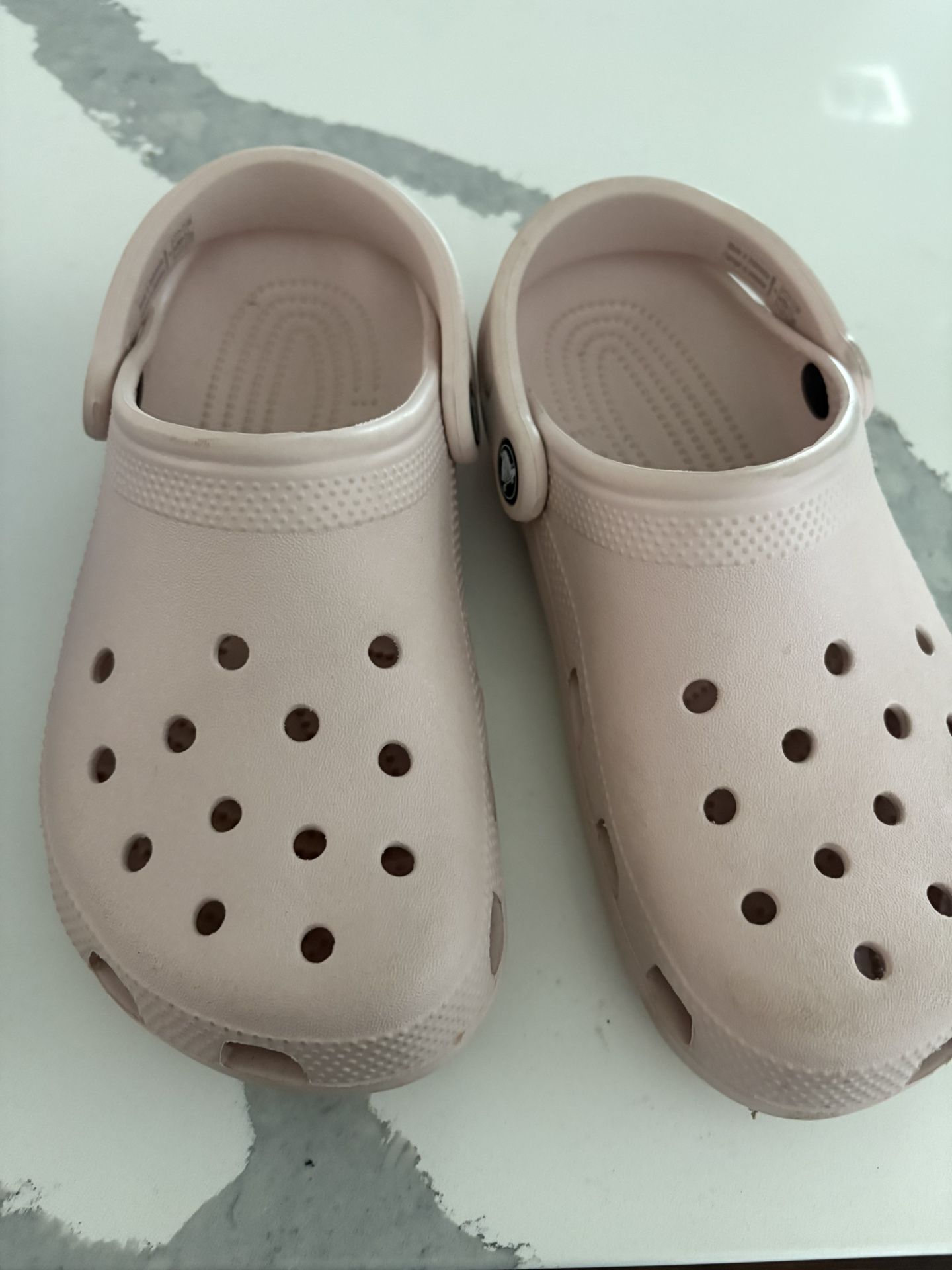 Kids Pink Crocs Size 4