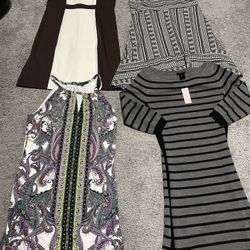 Women’s Loft/AnnTaylor & I.N.C. Dresses (priced separately)