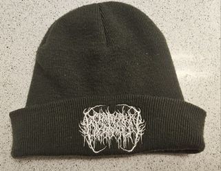 Green Death Metal Black Metal Band Beanie