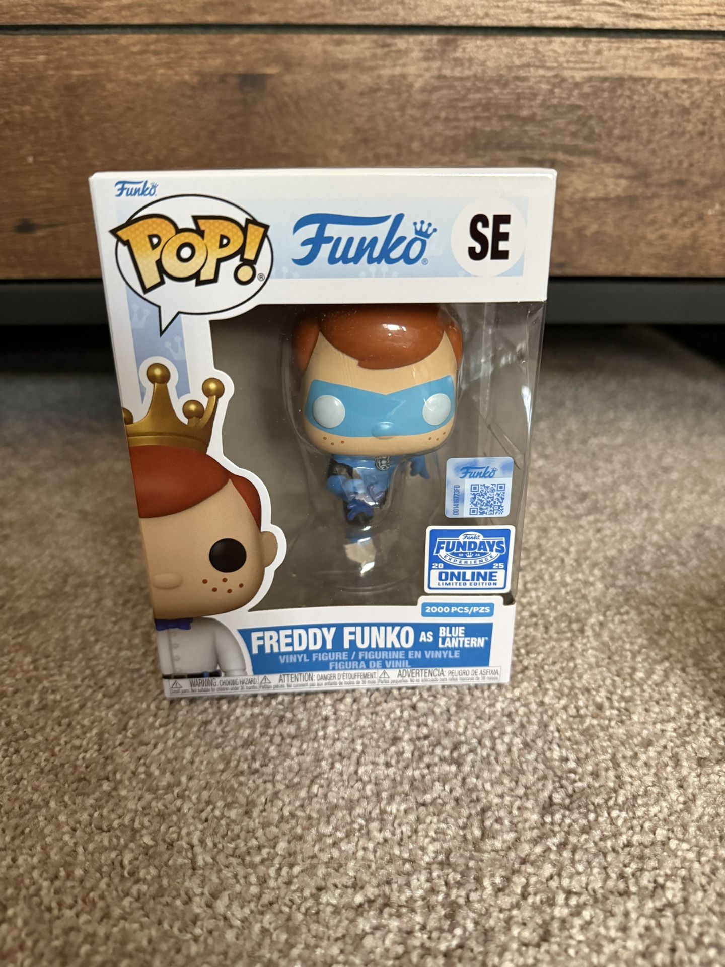 Freddy Funko As Blue Lantern Pop