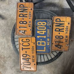 Collectible License Plates