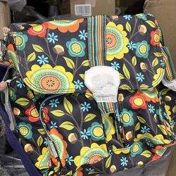 New Floral Diaper Bag