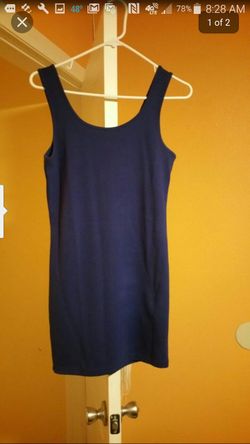 Navy blue dress size medium for women