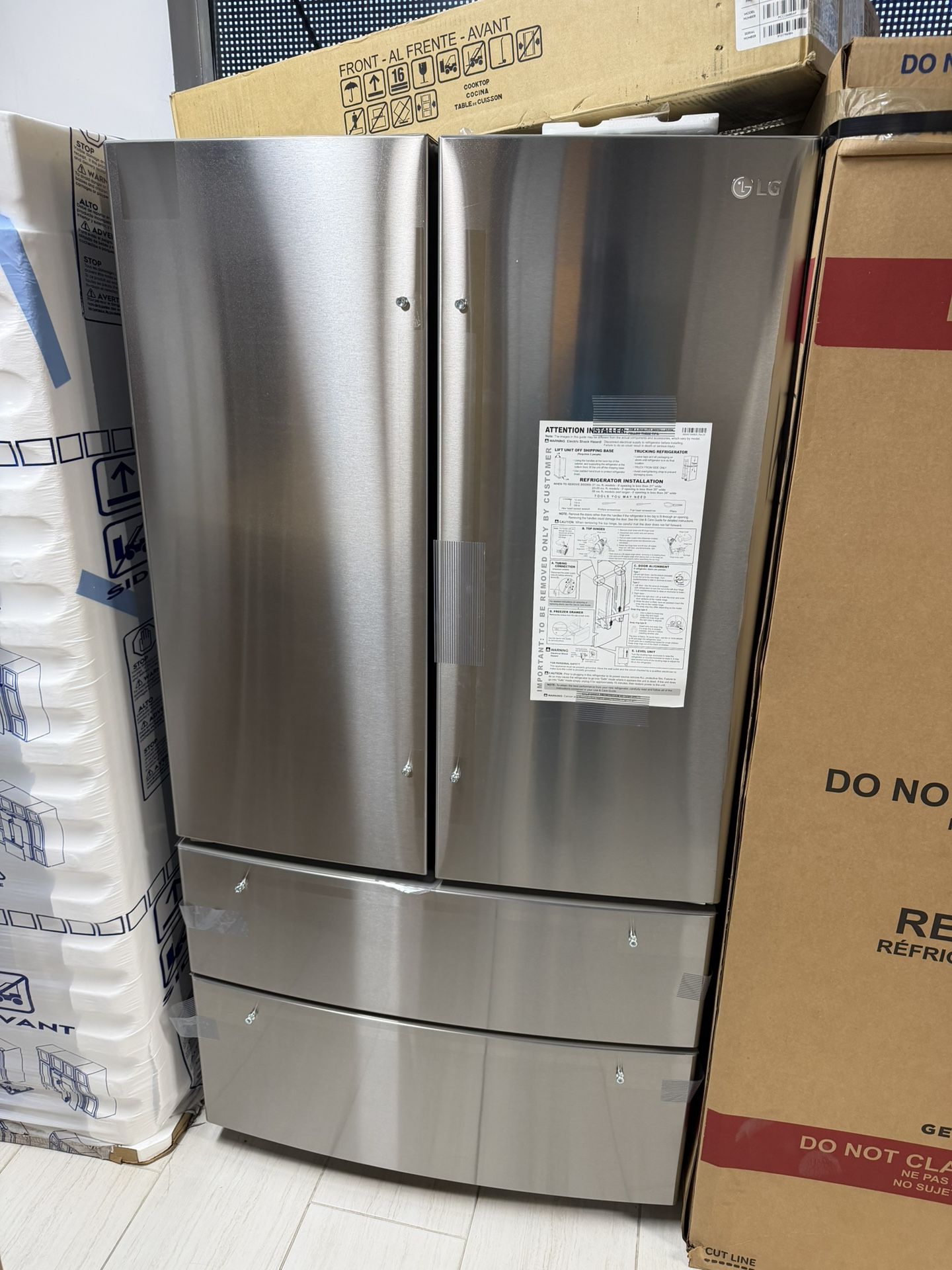 New Lg Refrigerator 