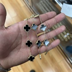 14k Gold Leaf Bracelet 