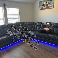 Furniture Sectional Set Sofa Living Room 