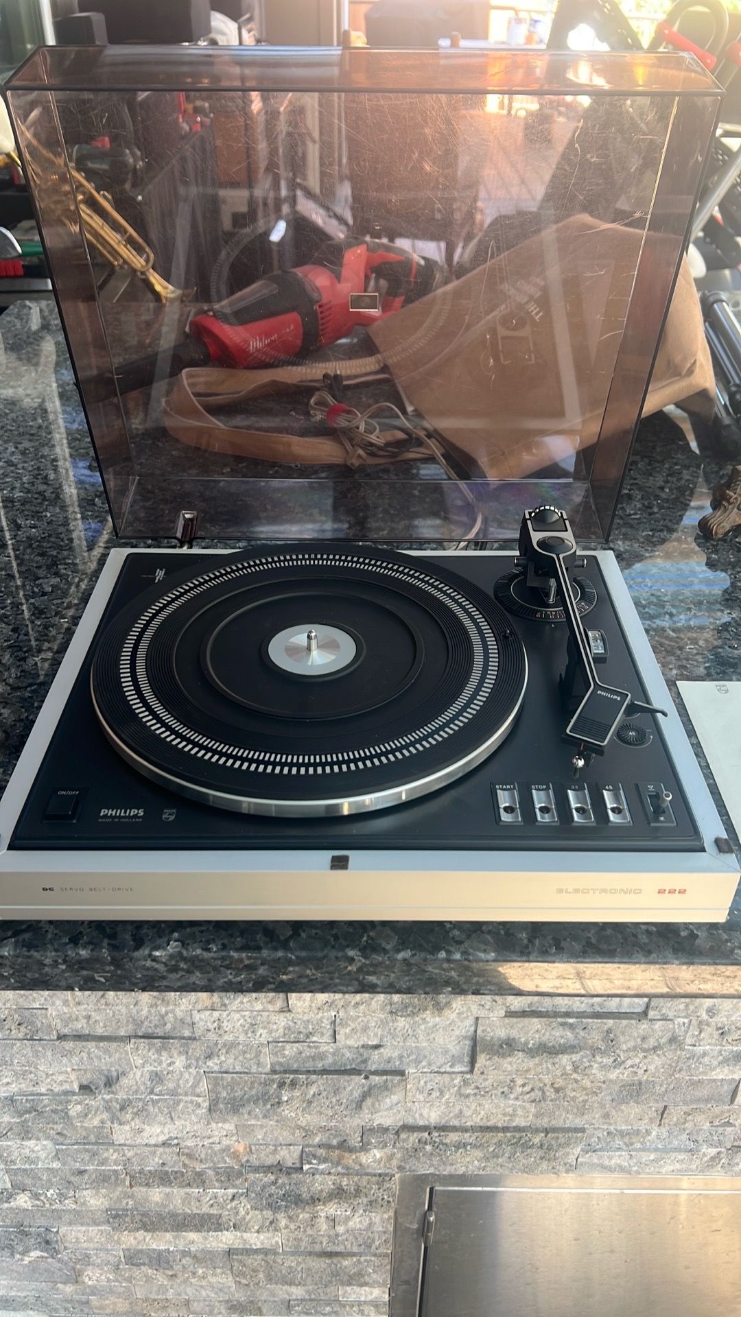 Audio turntable - Philips ( GA 222 Electric )