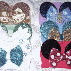 ****Minie Mouse Headbands **** Size 0-12