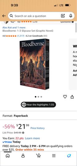 Bloodborne books 1-3