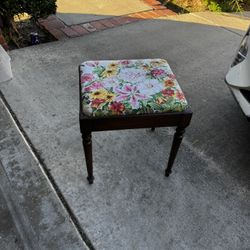 Small Stool For A Desk Or Sewing Table 