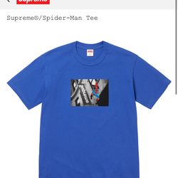 Supreme Spider-Man t shirt